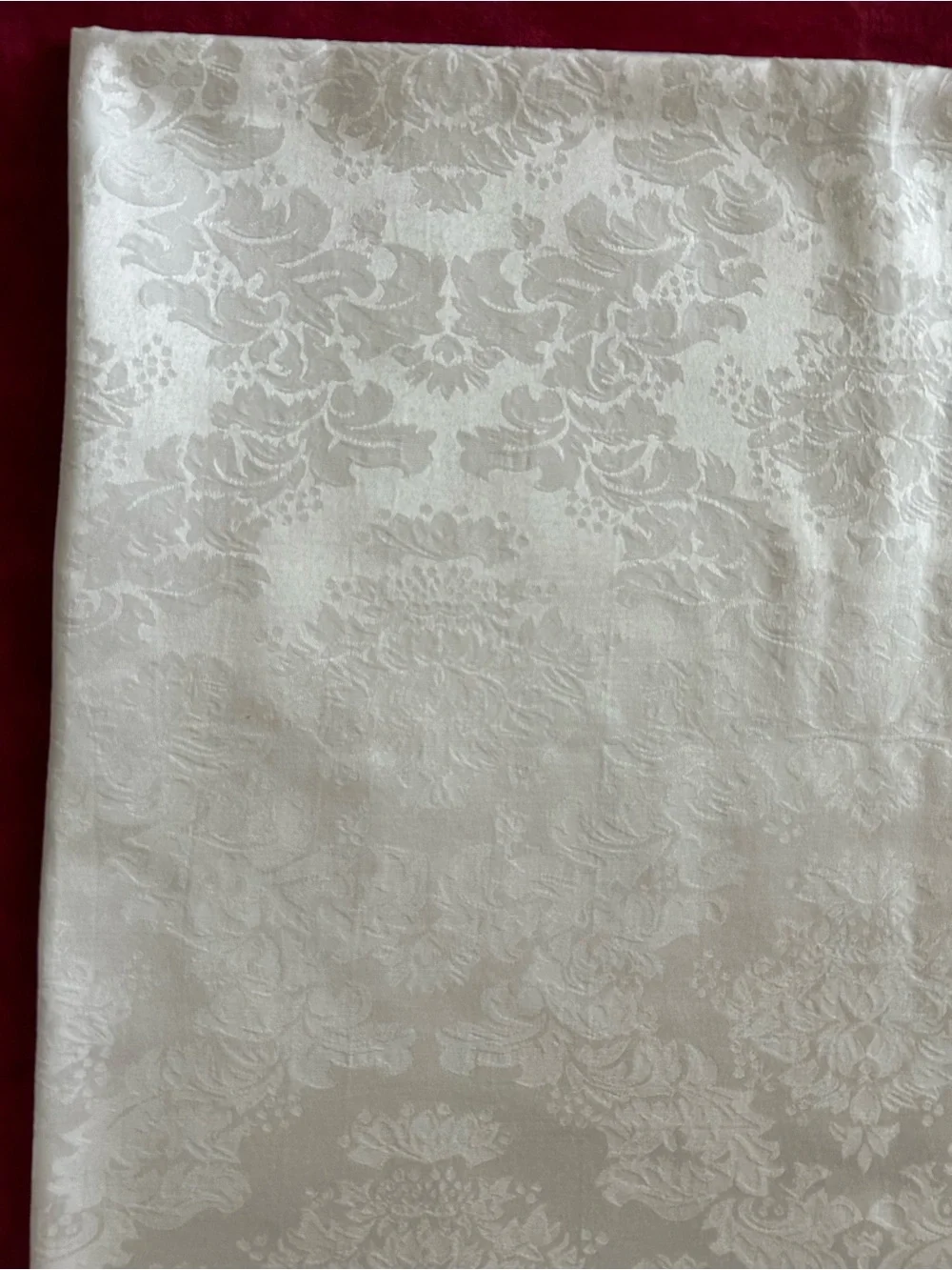 Floral Damask Tablecloth Elegant Formal 58